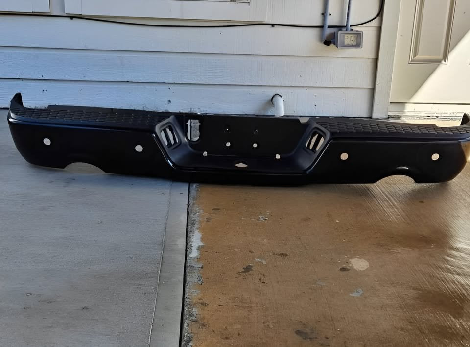Brand New Dodge Ram 1500 Black Rear Bumper 2009-2018