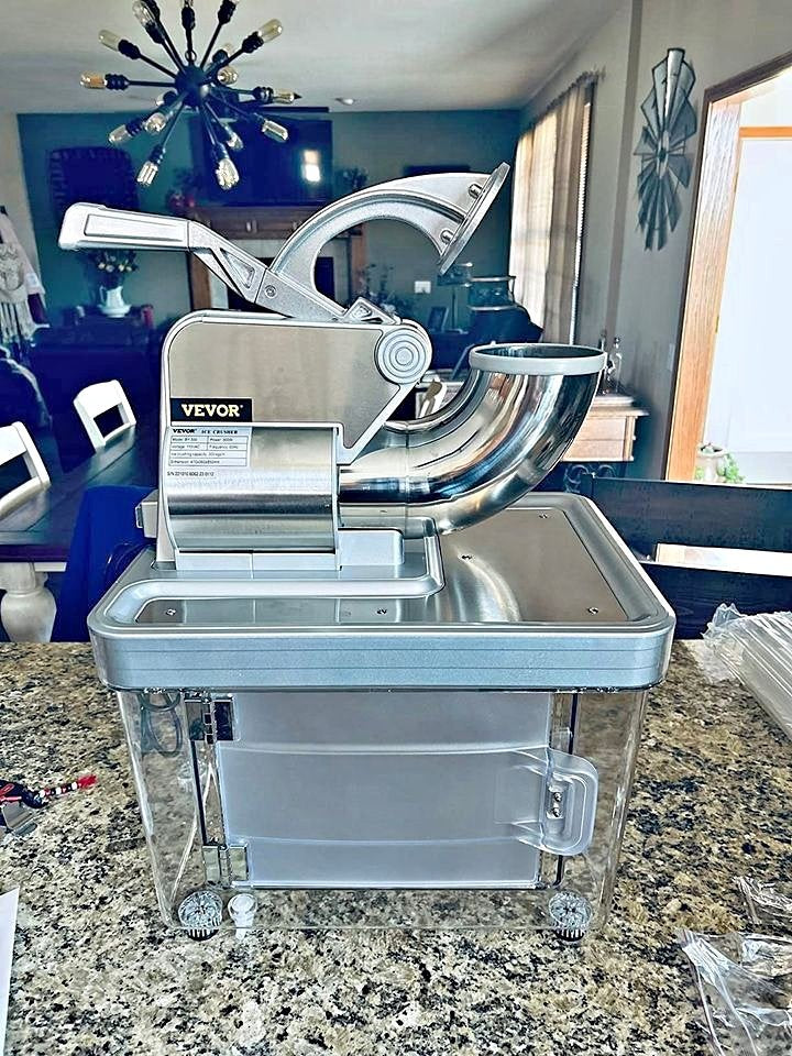 NEW Commercial Snow Cone Maker Ice Shaver Crusher