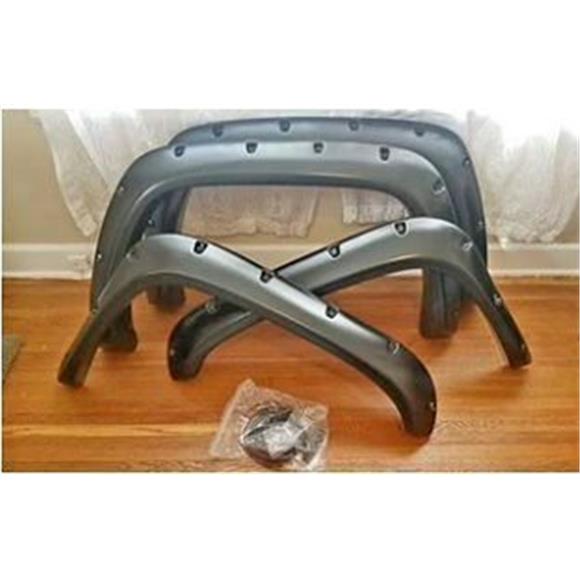 NEW 09-18 Dodge Ram 1500 Textured Pocket Rivet Style Fender Flares