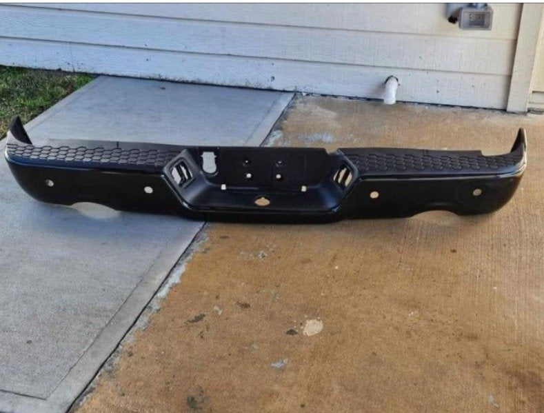 Brand New Dodge Ram 1500 Black Rear Bumper 2009-2018