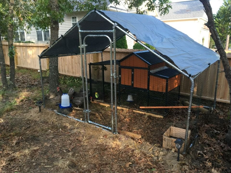 Large Walk-in Poultry Cage Chicken Hen House for Farm Use