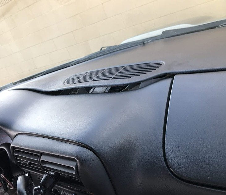 Molded Dash Cover Pad Overlay For 97-02 Chevrolet Camaro Pontiac Firebird BLK