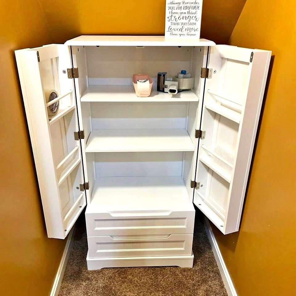 NEW Kitchen Pantry Storage Cabinet for Kitchen with Drawers