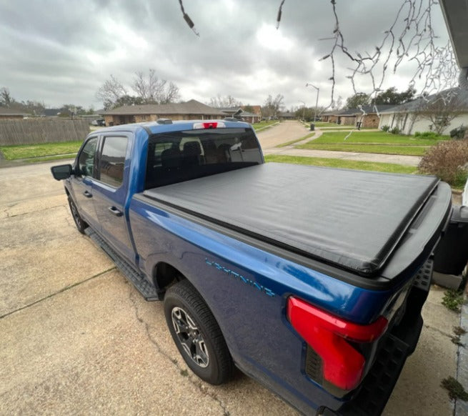 FOR 04-14 FORD F150 FLEETSIDE 6.5FT TRUCK BED SOFT VINYL ROLL-UP TONNEAU COVER